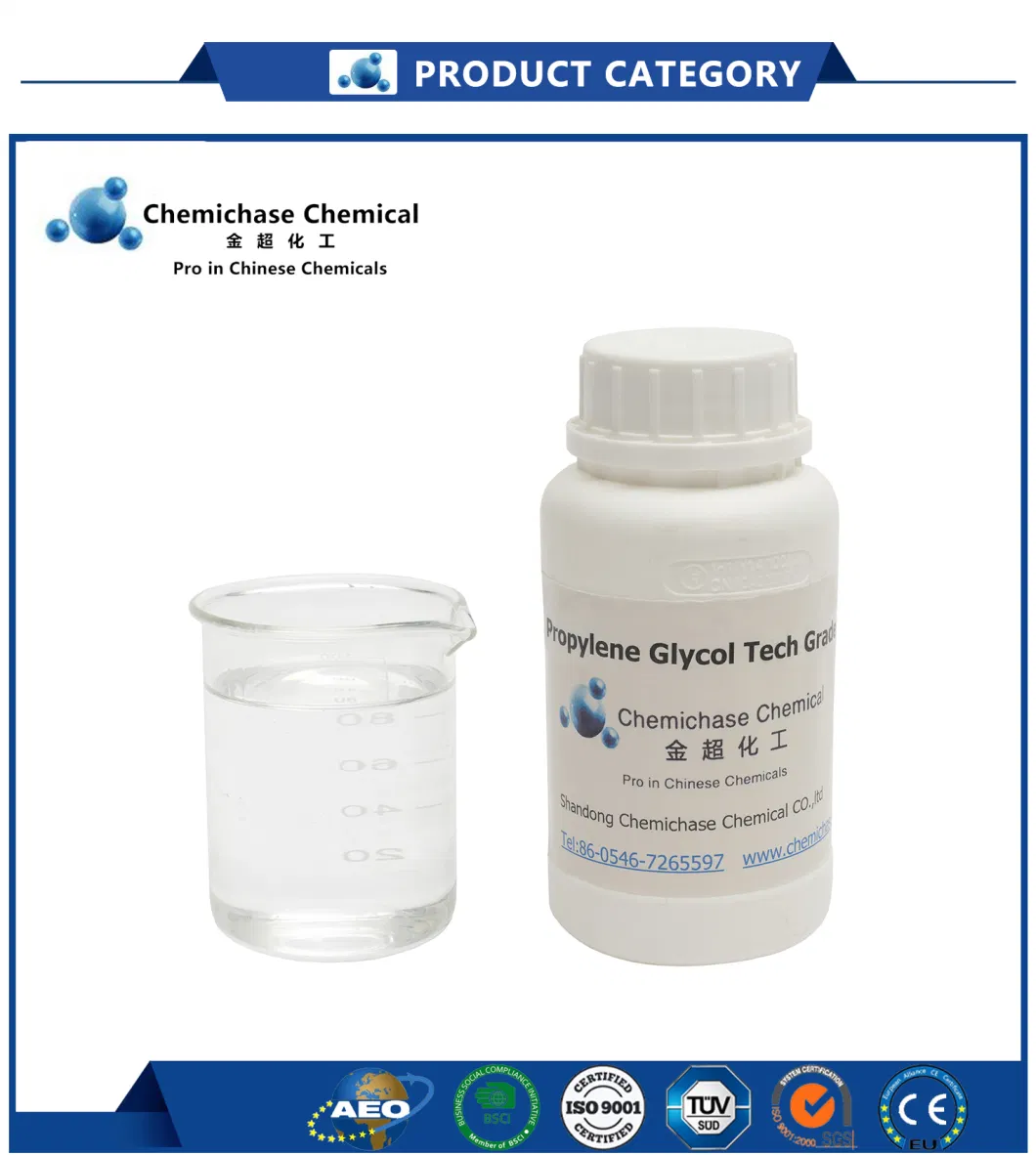 CAS No 57-55-6 High Quality and Best Price High Purity 99.9% Tech Grade/ USP Grade/Food Grade Propylene Glycol /Mpg