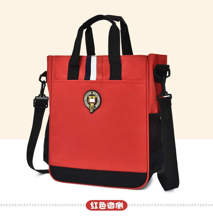 Wholesale Printed Logo School Student Handbag Customized Training Class Homework Bag Printing Customize Backpack