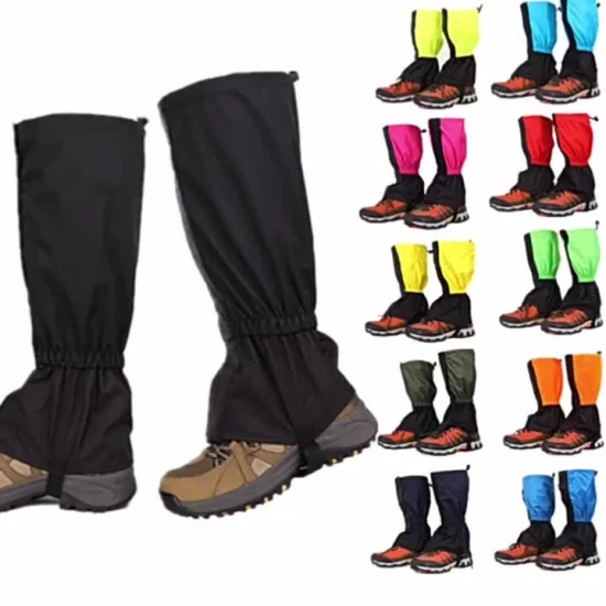 Waterproof Hiking Leg Gaiters, Snow Boot Gaiters for Snowshoeing, Skiing, Snow Boarding, Hunting, Running, Motorcycle Wbb16385