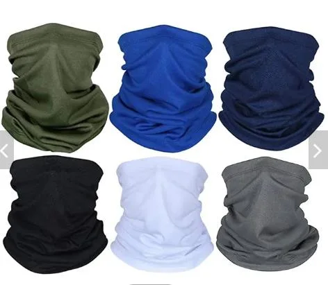 Customized Logo Printed Polyester Scarf Headwear Bandan