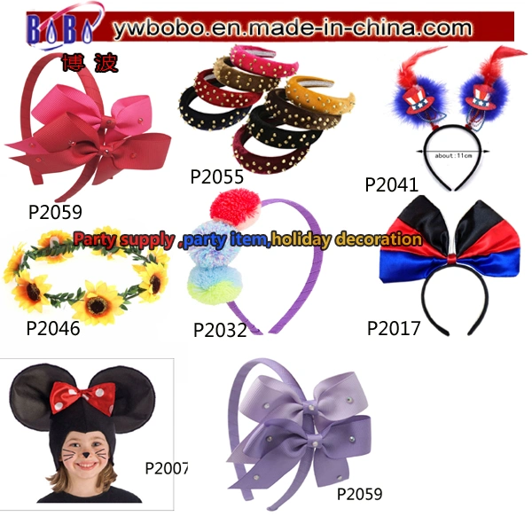 Lower Crown Light up Headbands Party Garland Wreath LED Hairband Wedding Headwear (P2035)