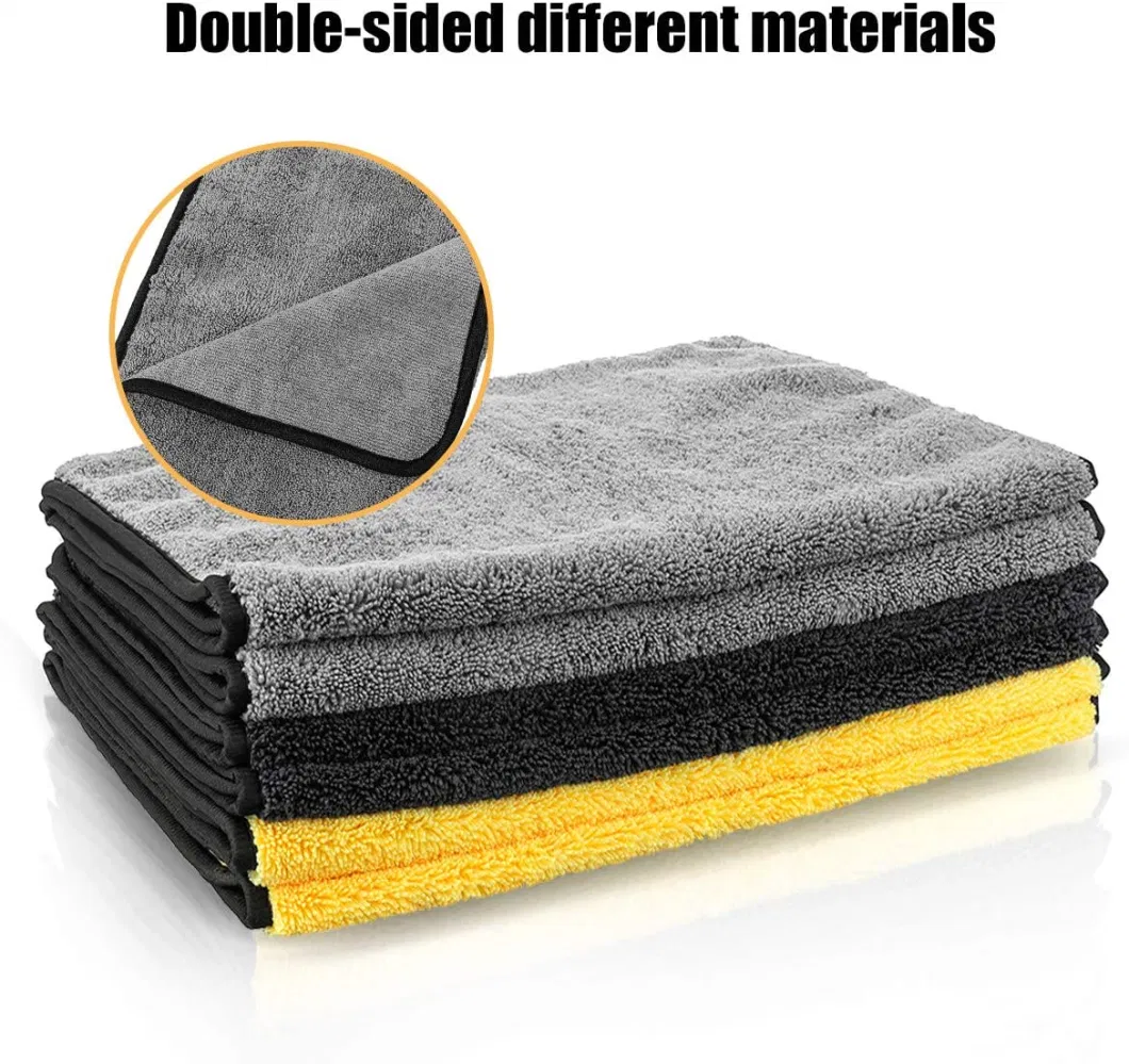 Customized 40X80cm 40X40 320GSM 380GSM Lot of Hand Kitchen Car Cloth Microfiber Yellow Grey Black 32*32 Microfiber Cleaning Cloth 30X40 24PCS Micro Fibre Towel