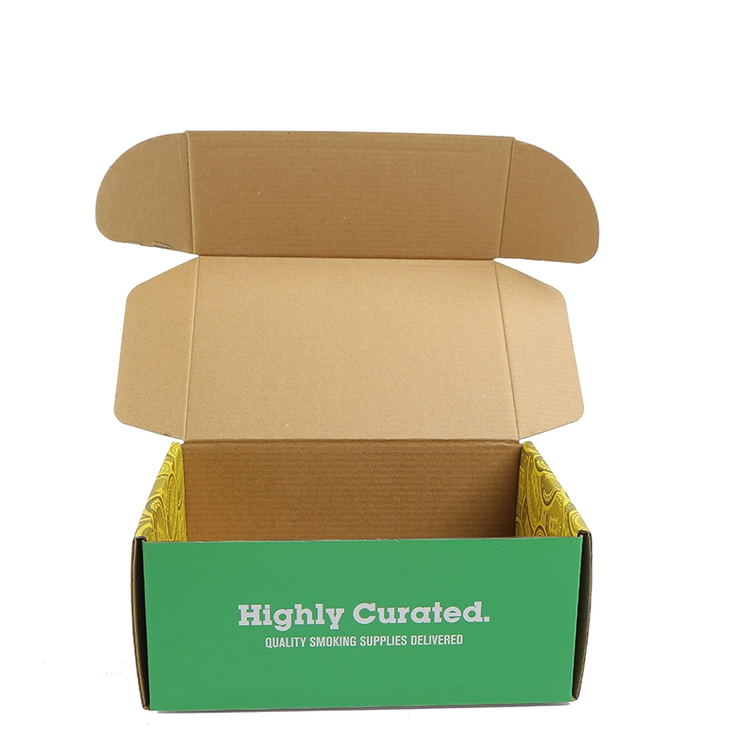 High Quality Customized Printing Logo Eco Friendly Brown Kraft Box Cardboard Packaging