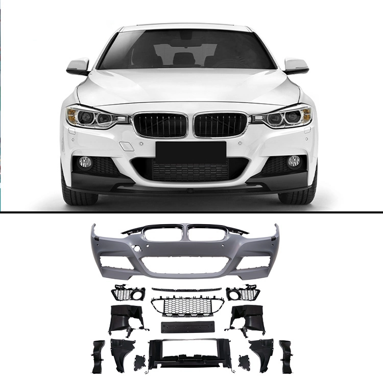 Hot Sale Front Bumper for BMW 3 Series F30 2012-2018 Modified Facelift to M-Tech Hood Fenders Body Kit