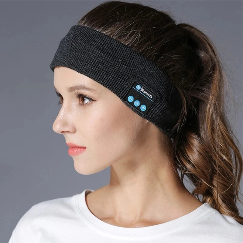 Music Bluetooth Headband Knits Sleeping Headwear Headphone Sports Speaker Headset Sleep Bluetooth Headphones
