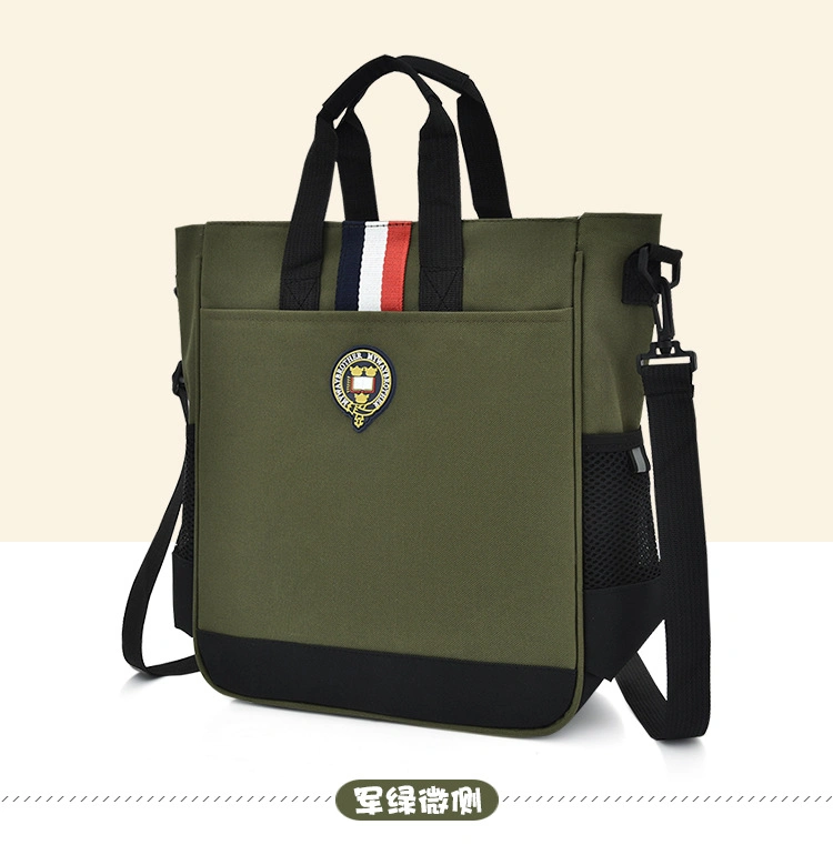 Wholesale Printed Logo School Student Handbag Customized Training Class Homework Bag Printing Customize Backpack