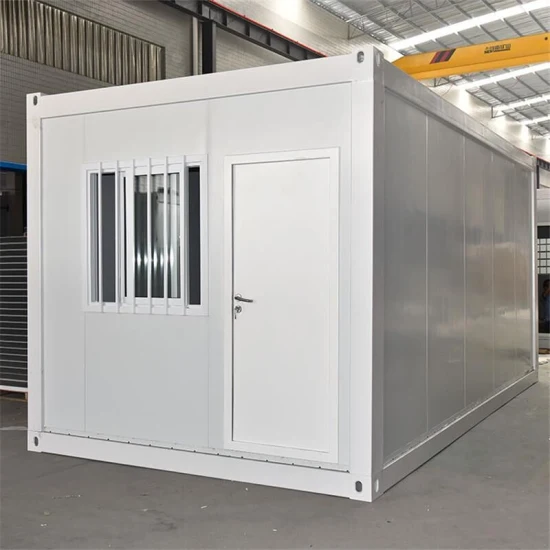 20FT Prefabricated Luxury Prefab Modern Modular Labor Camp Detachable Container Office for Sale