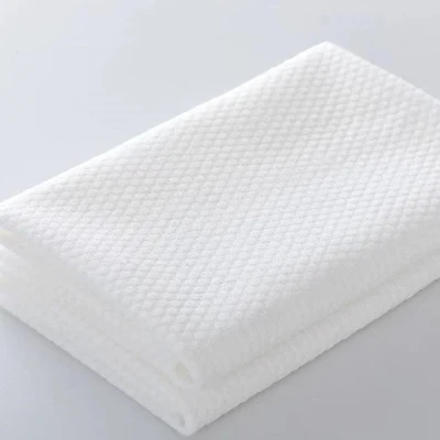 Custom White Disposable Face Towel 100 Cotton Used to Dry The Face After Washing