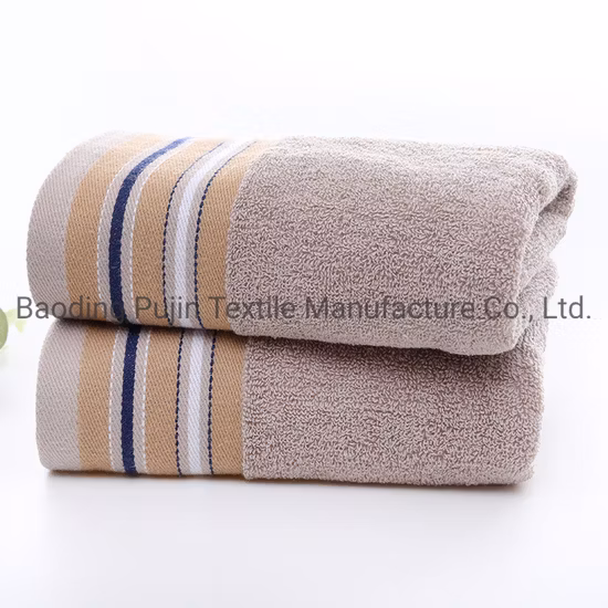 Wholesale Custom Logo Woven Terry Gift Sport 100% Cotton Hand Towel