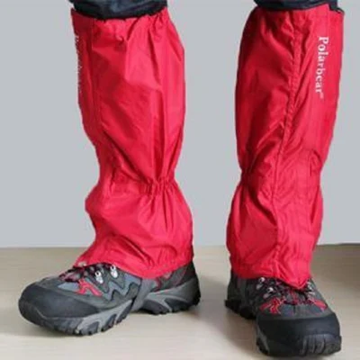 Snow Boot Gaiters for Snowshoeing, Skiing, Snow Boarding, Hunting, Running, Motorcycle Waterproof Hiking Leg Gaiters Bl16385